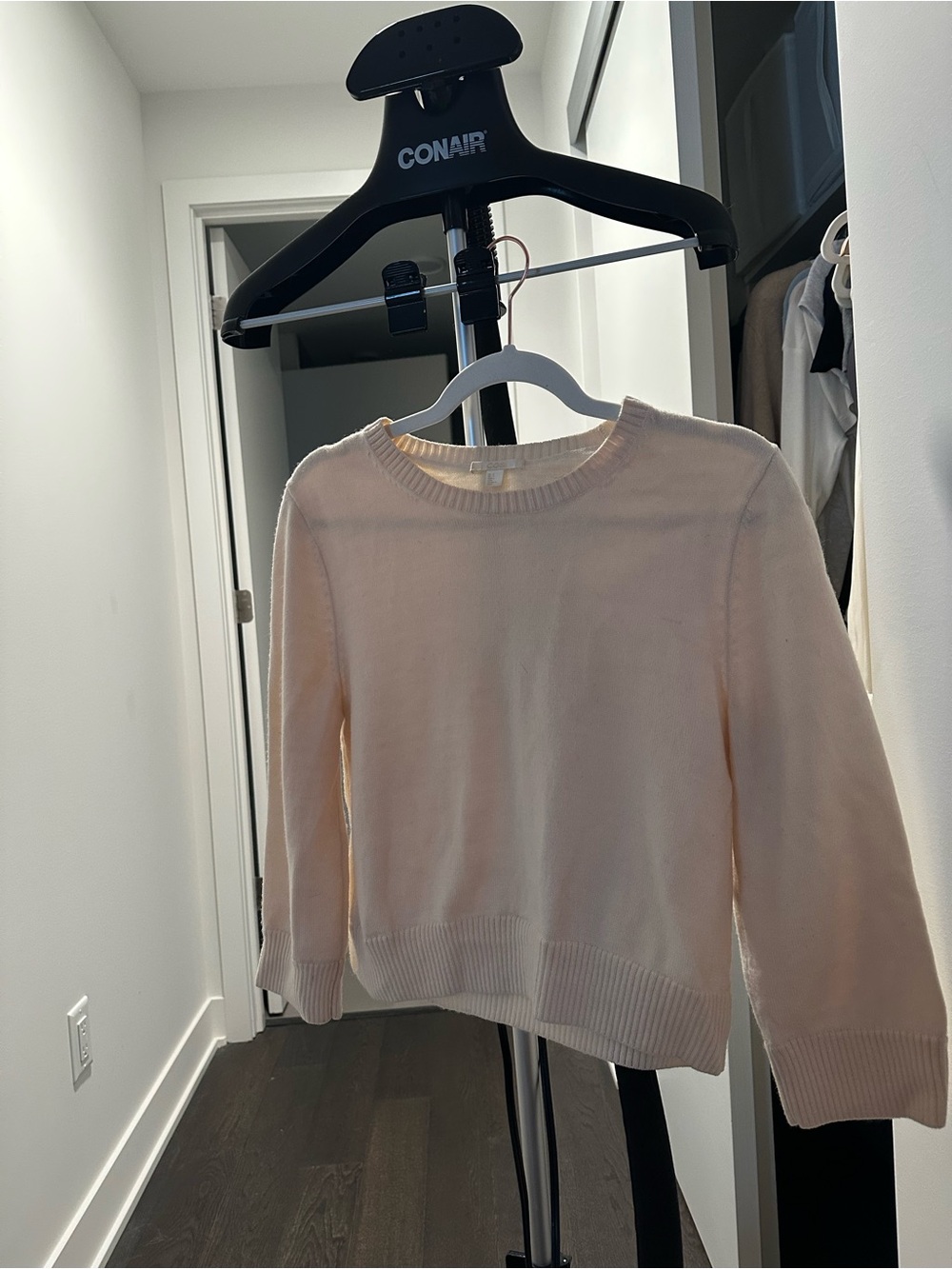 COS Crewneck 100% cotton Sweater - Cream
